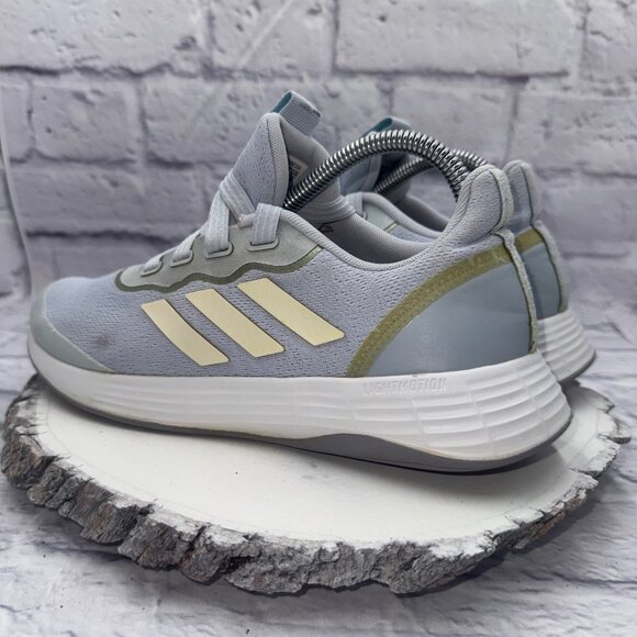 Adidas Womens Qt Racer Sport FY5673 Blue Running Shoes Sneakers Size 9.5 - Picture 6 of 13